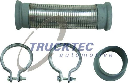 Trucktec Automotive 01.43.487 - Монтажний комплект, труба вихлопного газу autozip.com.ua
