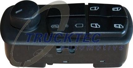 Trucktec Automotive 01.42.161 - Вимикач, стеклолод'емнік autozip.com.ua