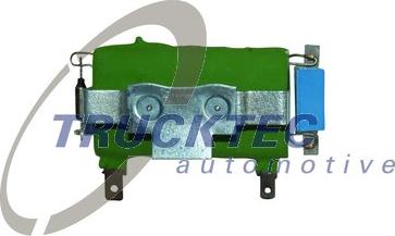 Trucktec Automotive 01.58.067 - Опір, реле, вентилятор салону autozip.com.ua