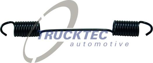 Trucktec Automotive 01.67.072 - Пружина, гальмівна колодка autozip.com.ua