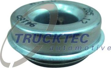 Trucktec Automotive 01.19.010 - Ущільнене кільце валу, вал водяного насоса autozip.com.ua