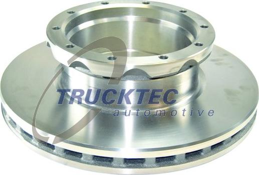 Trucktec Automotive 01.35.104 - Гальмівний диск autozip.com.ua