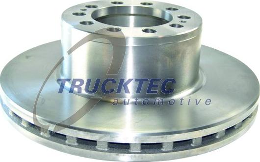 Trucktec Automotive 01.35.106 - Гальмівний диск autozip.com.ua