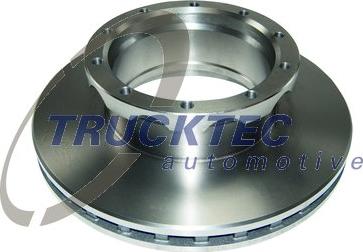 Trucktec Automotive 01.35.804 - Гальмівний диск autozip.com.ua