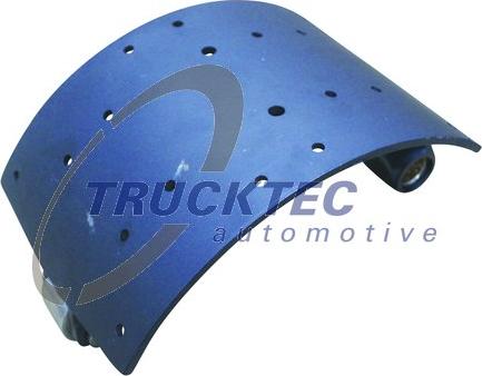 Trucktec Automotive 01.35.822 - Гальмівні колодки autozip.com.ua