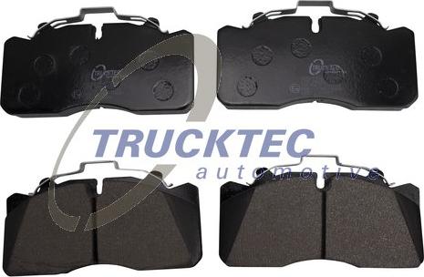 Trucktec Automotive 01.35.253 - Гальмівні колодки, дискові гальма autozip.com.ua