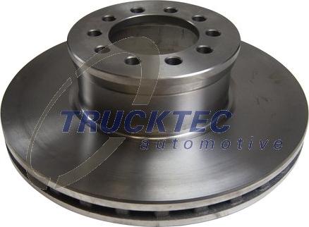 Trucktec Automotive 01.35.204 - Гальмівний диск autozip.com.ua