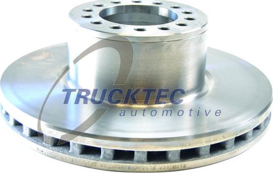 Trucktec Automotive 01.35.236 - Гальмівний диск autozip.com.ua