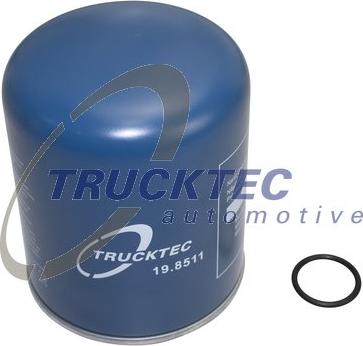 Trucktec Automotive 01.36.001 - Патрон осушувача повітря, пневматична система autozip.com.ua