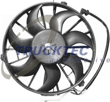 Trucktec Automotive 08.59.040 - Вентилятор, конденсатор кондиціонера autozip.com.ua