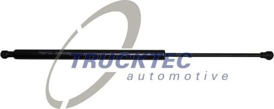 Trucktec Automotive 08.62.017 - Газова пружина, кришка багажник autozip.com.ua