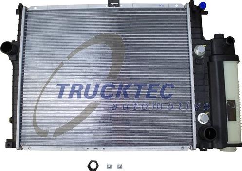 Trucktec Automotive 08.11.043 - Радіатор, охолодження двигуна autozip.com.ua