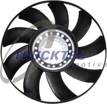 Trucktec Automotive 08.11.016 - Крильчатка вентилятора, охолодження двигуна autozip.com.ua