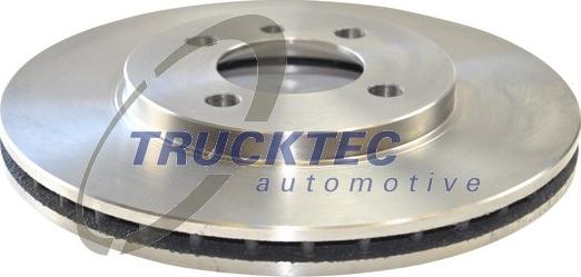 Trucktec Automotive 08.34.001 - Гальмівний диск autozip.com.ua