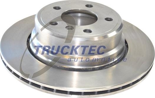 Trucktec Automotive 08.34.081 - Гальмівний диск autozip.com.ua
