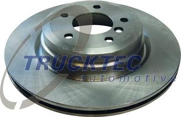 Trucktec Automotive 08.34.083 - Гальмівний диск autozip.com.ua