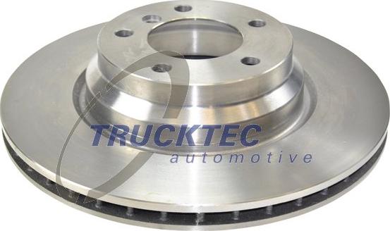 Trucktec Automotive 08.34.076 - Гальмівний диск autozip.com.ua