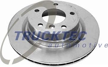 Trucktec Automotive 08.34.140 - Гальмівний диск autozip.com.ua