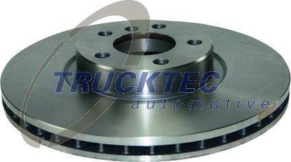 Trucktec Automotive 08.34.148 - Гальмівний диск autozip.com.ua