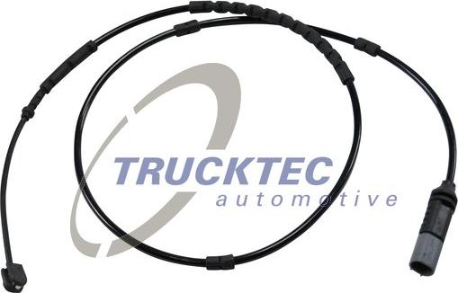 Trucktec Automotive 08.34.186 - Сигналізатор, знос гальмівних колодок autozip.com.ua