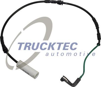 Trucktec Automotive 08.34.129 - Сигналізатор, знос гальмівних колодок autozip.com.ua