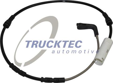 Trucktec Automotive 08.34.124 - Сигналізатор, знос гальмівних колодок autozip.com.ua