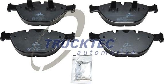 Trucktec Automotive 08.35.046 - Гальмівні колодки, дискові гальма autozip.com.ua
