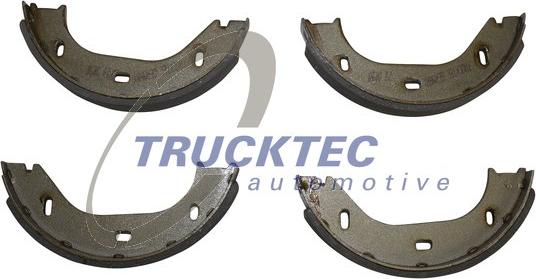 Trucktec Automotive 08.35.003 - Комплект гальм, ручник, парковка autozip.com.ua