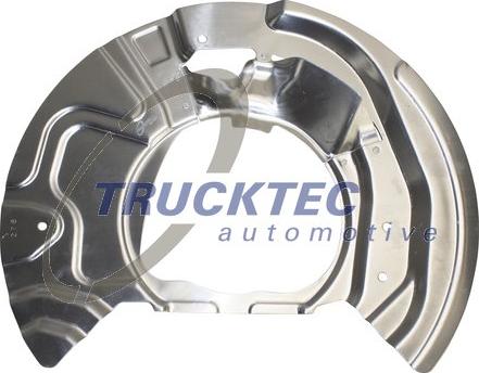 Trucktec Automotive 08.35.256 - Відбивач, диск гальмівного механізму autozip.com.ua