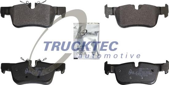 Trucktec Automotive 08.35.265 - Гальмівні колодки, дискові гальма autozip.com.ua