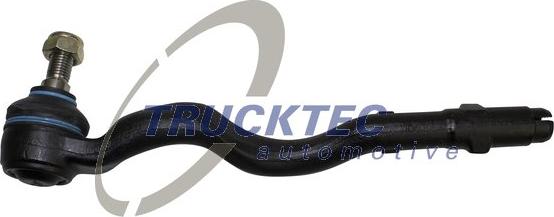 Trucktec Automotive 08.37.010 - Наконечник рульової тяги, кульовий шарнір autozip.com.ua