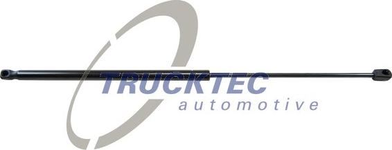 Trucktec Automotive 03.66.002 - Газова пружина, фронтальна кришка autozip.com.ua