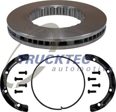 Trucktec Automotive 03.35.046 - Гальмівний диск autozip.com.ua
