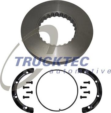 Trucktec Automotive 03.35.042 - Гальмівний диск autozip.com.ua