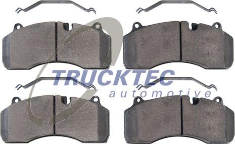 Trucktec Automotive 03.35.116 - Гальмівні колодки, дискові гальма autozip.com.ua