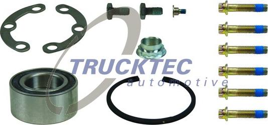 Trucktec Automotive 02.43.184 - Комплект підшипника маточини колеса autozip.com.ua