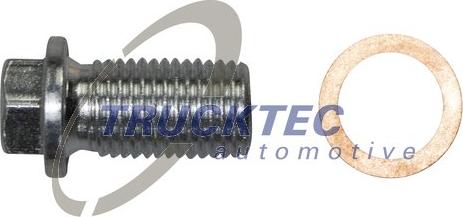Trucktec Automotive 02.43.264 - Різьбова пробка, масляний піддон autozip.com.ua