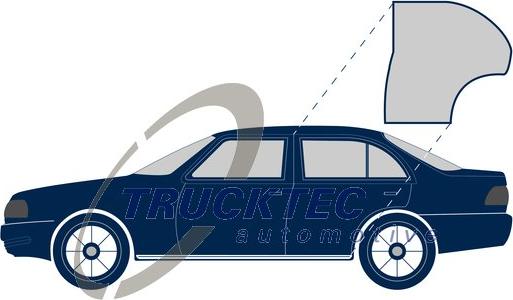 Trucktec Automotive 02.53.273 - Ущільнення двері autozip.com.ua