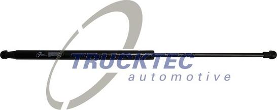 Trucktec Automotive 02.60.554 - Газова пружина, кришка багажник autozip.com.ua