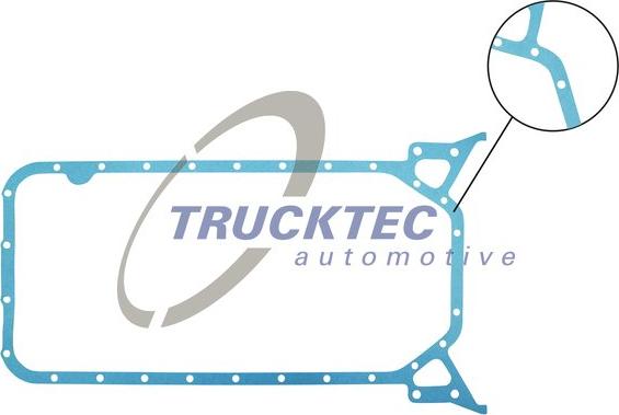 Trucktec Automotive 02.10.043 - Прокладка, масляна ванна autozip.com.ua