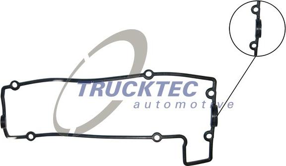 Trucktec Automotive 02.10.011 - Прокладка, кришка головки циліндра autozip.com.ua