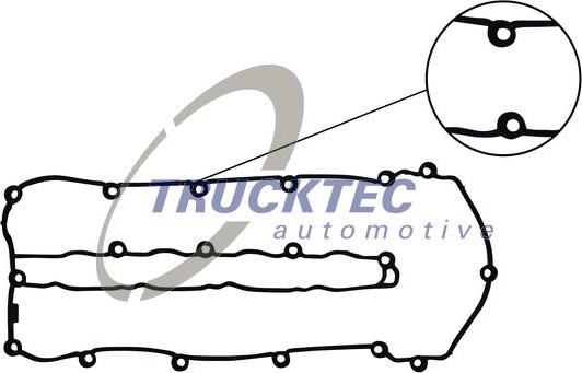 Trucktec Automotive 02.10.029 - Прокладка, кришка головки циліндра autozip.com.ua
