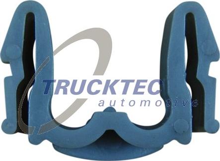 Trucktec Automotive 02.13.051 - Крепіж пласмасовий до паливної трубки розпилювачів autozip.com.ua