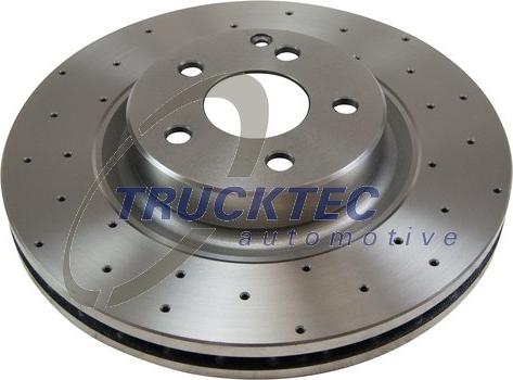 Trucktec Automotive 02.35.456 - Гальмівний диск autozip.com.ua