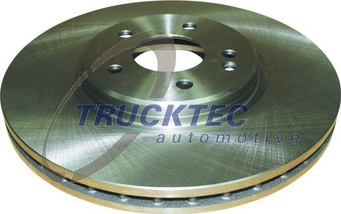 Trucktec Automotive 02.35.489 - Гальмівний диск autozip.com.ua