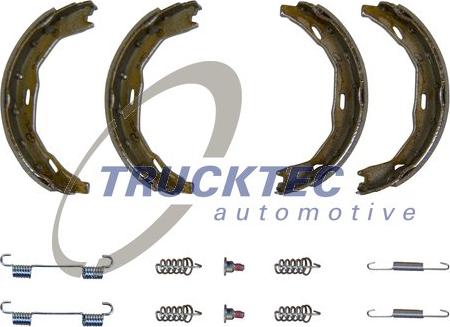 Trucktec Automotive 02.35.472 - Комплект гальм, ручник, парковка autozip.com.ua