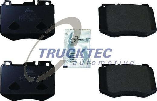 Trucktec Automotive 02.35.515 - Гальмівні колодки, дискові гальма autozip.com.ua