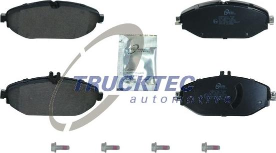 Trucktec Automotive 02.35.516 - Гальмівні колодки, дискові гальма autozip.com.ua