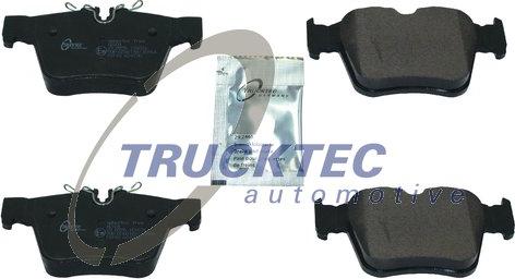 Trucktec Automotive 02.35.518 - Гальмівні колодки, дискові гальма autozip.com.ua
