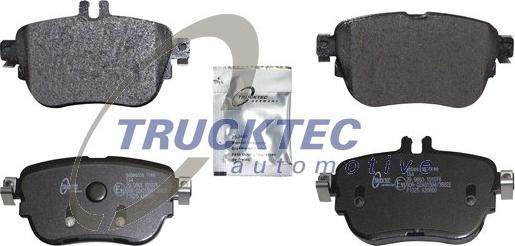 Trucktec Automotive 02.35.584 - Гальмівні колодки, дискові гальма autozip.com.ua